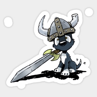 Puppies: Viking Sticker